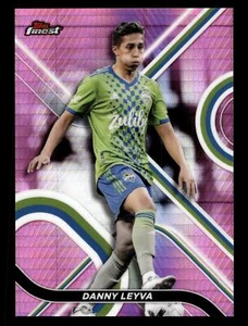 Finest MLS #78 2022 Danny Leyva refractor de prisma rosa - Imagen 1 de 2