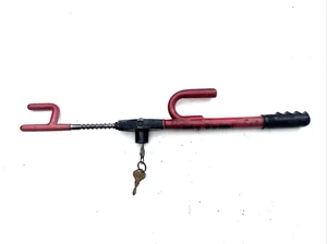 Steering Wheel Lock The Club Twin Hooks Anti Theft Universal Car Van Truck SUV - Picture 1 of 8
