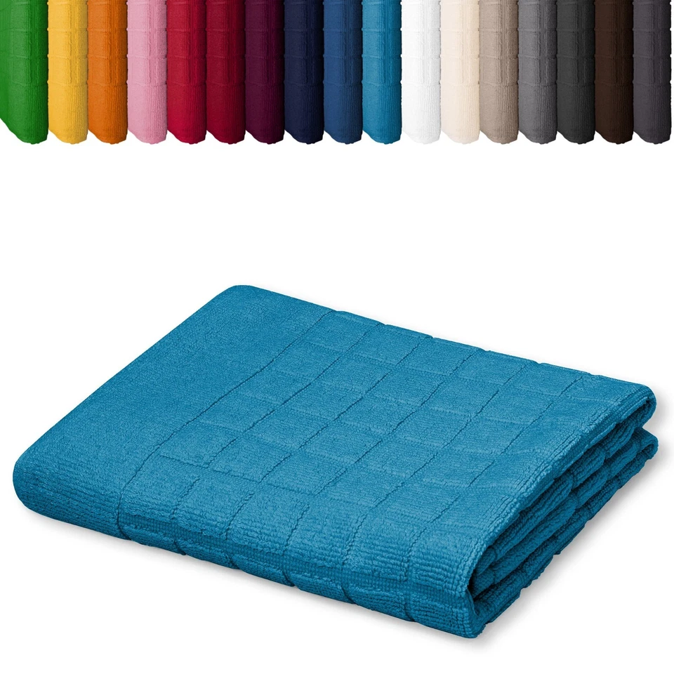 Duschvorleger 50 x 70cm Badvorleger Vorleger Badematte Badteppich 100% Baumwolle - Bild 1 von 1