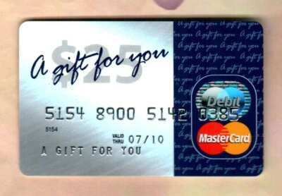 RBS Gift for You ( 2007 ) Debit Card ( $0 - NO VALUE ) - Image 1 of 2