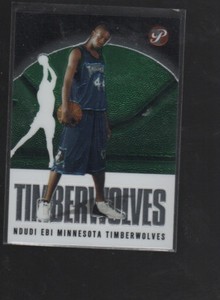 NDUDI EBI  2003-04 TOPPS PRISTINE ROOKIE CARD #176