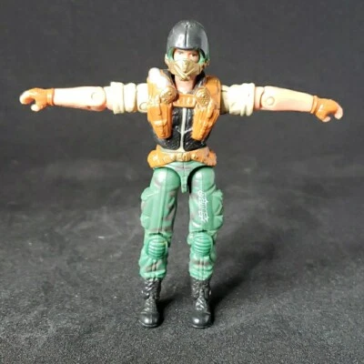 Vintage 2002 GI Joe DUKE Field Commander v11 3.75" Action Figure Hasbro - Image 1 of 4