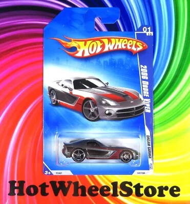 2009 Hot Wheels серый 2006 DODGE VIPER мечта гараж карта #147 HW74-050724 - Изображение 1 из 4