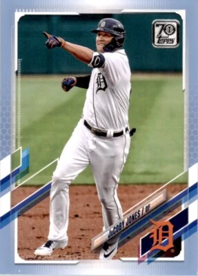 2021 Topps Father's Day Blue #213 JaCoby Jones /50 - Image 1 of 2