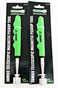 HERRAMIENTA MAGNÉTICA TELESCÓPICA JUMBO AGARRE 15 LB IMÁN 30" #53396 2 piezas - Imagen 1 de 2