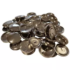 Bottoni Rivestimento Bottoni Autocover Bottoni Copertura Tessuto Confezioni Bottoni (11 mm – 38 mm) - Foto 1 di 19