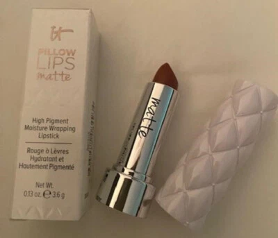 It Cosmetics Pillow Lips Matte Lipstick in Serene ,3.6g FULL SIZE NEW WITH BOX - Image 1 of 2