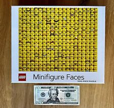 LEGO Minifigure Faces 1000-Piece Jigsaw Puzzle 20" x 25" Open Box Sealed Inside