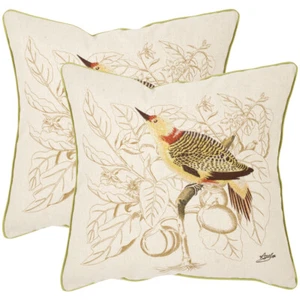 SAFAVIEH Esty Pillow Set of 2 | Creme | - Picture 1 of 2