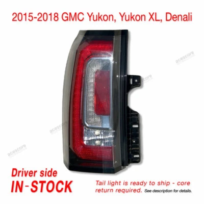 Luz trasera reconstruida Yukon Denali lado del conductor, GMC Yukon XL, 2015 2016 2017 2018 Foto 1 de 3