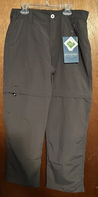 Womens Gray Sierra NWT Convertible Pants Size M 29" Inseam Khaki X9505W29 - Image 1 of 4