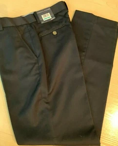 Tommy Hilfiger Youth Boys Navy Khaki Dress Pants Size 16 Stretch (New with Tag) - Picture 1 of 2