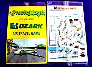 OZARK Airlines Air Travel Game with Stickers Presto Magic Mint in Package - Picture 1 of 1