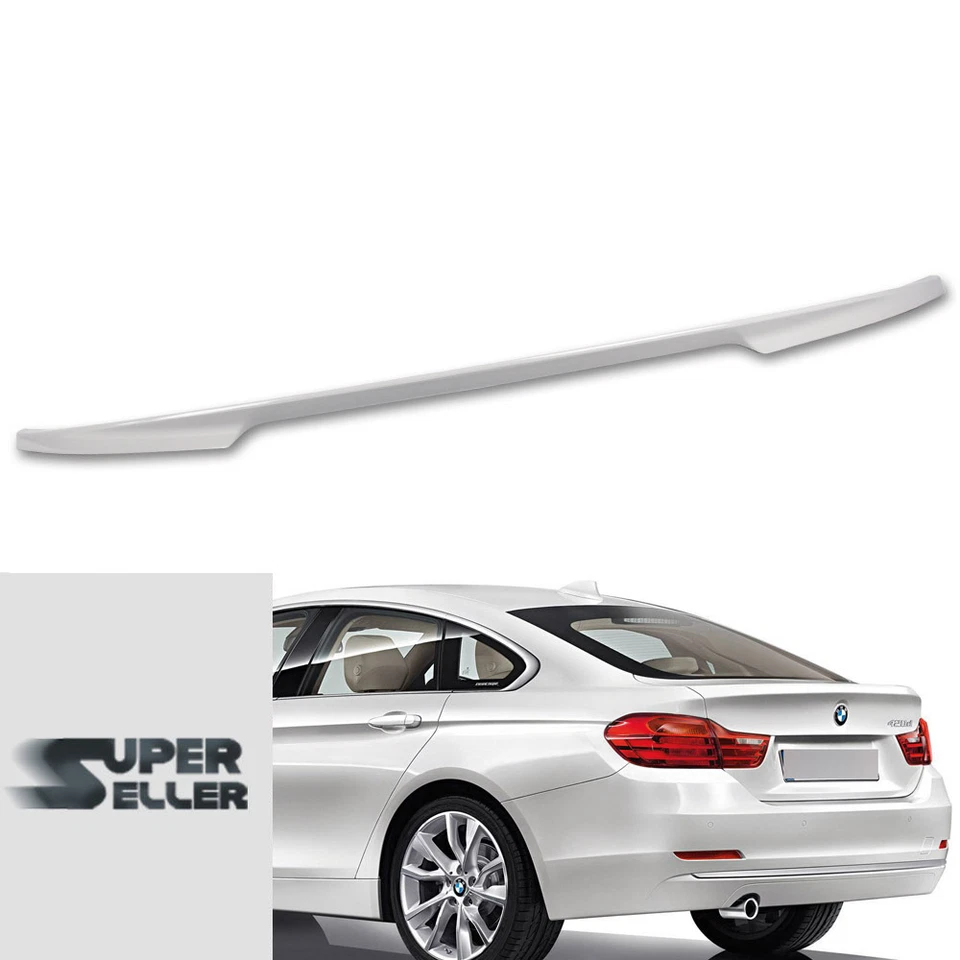 Painted #300 Fit For BMW 4-Series F36 Gran Coupe P Style Trunk Spoiler 428i - Imagem 1 de 1