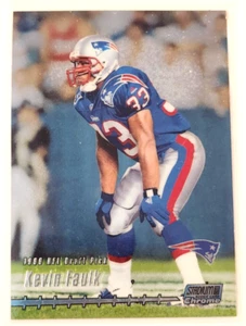 1999 Stadium Club Chrome KEVIN FAULK RC Rookie Card #126 NEW ENGLAND PATRIOTS - Picture 1 of 1