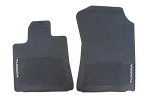 Genuine Toyota Parts PT908-3400W-02 Front All-Weather Floor Mat - Black, - Bild 1 von 3