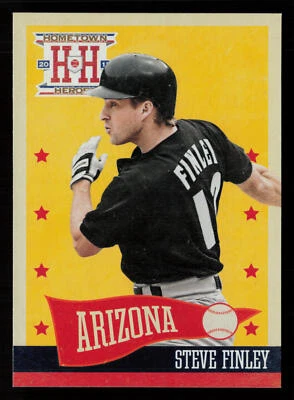 2013 Panini Hometown Heroes #223 Steve Finley Arizona Diamondbacks - Image 1 of 2