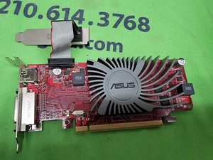 AMD Radeon HD 5450 ASUS ATI Radeon EAH5450 1GB GDDR3 PCIe x16 Video Card LP - Picture 1 of 3