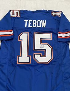 Tim Tebow Signed Florida Gators Football Jersey with COA