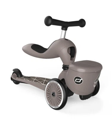 Scoot and Ride Highwaykick 1 Lifestyle brown lines - Roller und Roller mit Sitz - Bild 1 von 4