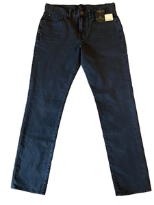 Men's LUCKY BRAND Vintage / Aged Blue Cotton + Jean-Style Pants 31x32 NWT NEW - Picture 1 of 8