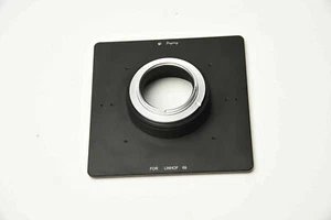 Sony NEX Camera Adapter To Linhof 6x9 Lens Board Camera Adapter Digital Back Hot - Picture 1 of 5