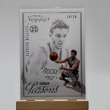 2012-13 Panini Signatures Rookies #/25 Chandler Parsons #66 Rookie RC