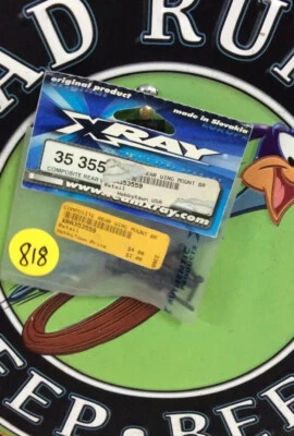 Xray 35 3559: XB808 COMPOSITE Rear Wing Mount NewInPackage USA Shipped - Image 1 of 2