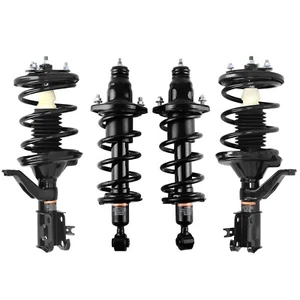 4PCS Front & Rear Struts w/ Coil Spring Assembly for 2003-2005 Honda Civic 1.7L - Picture 1 of 12