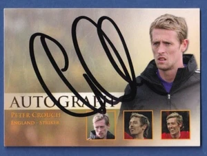 2013 Futera Unico L'Archivio autografo /55 Peter Crouch Inghilterra - Foto 1 di 2