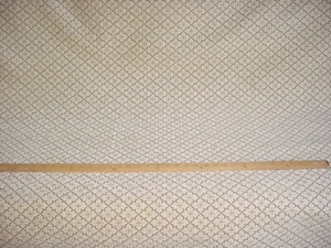 Tela de tapicería para cortinas beige enrejado de celosía floral Hanabishi 2Y Pollack 8025 - Imagen 1 de 3