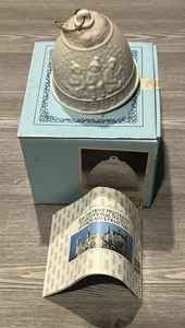 Lladro 1987 Weihnachtsglocke Ornament #5458 1987 signiert OVP - Bild 1 von 5