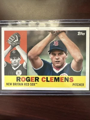 2022 年 Topps Pro 首次亮相 - Milb Legends Roger Clemens #MILB-18 — 第 1/2 张图片