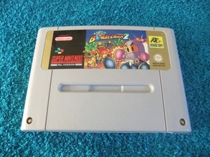 SUPER BOMBERMAN 2 SUPER NINTENDO / SNES SPIEL - Bild 1 von 3