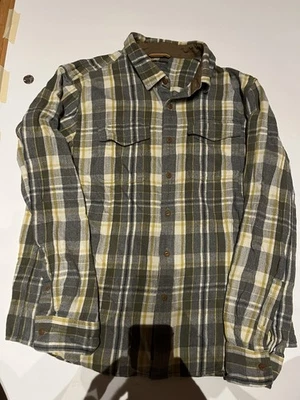 LL Bean Signature Slim Fit Flannel Large Fall Colors - Image 1 of 4