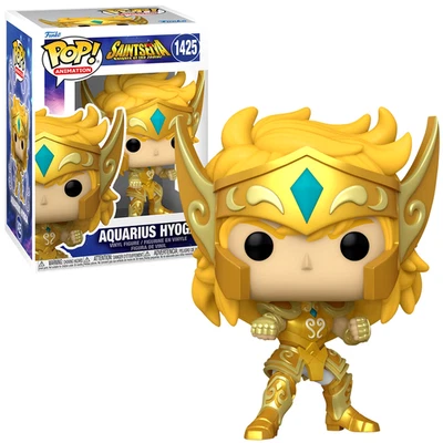 Funko POP! Animation Aquarius Hyoga Saint Seiya #1425 Vinyl Figure New - Image 1 of 4