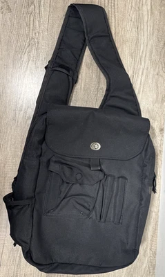 Man-PACK Clásico 2.0 XL EDC Oculto Llevar Hombro Laptop Bolso Mensajero - Negro Foto 1 de 4