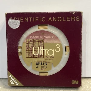 Scientific Anglers Ultra 3 Fly Line Fishing WF-8-F/S Wet Tip Sinking 90ft  - Picture 1 of 8