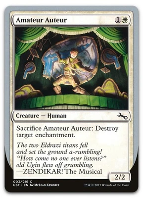 Amateur Auteur (D) #3 (NM) Unstable UST Magic MTG - Image 1 of 2