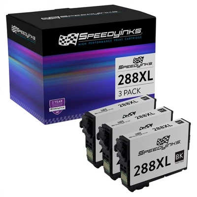 Cartucho de tinta para Epson 288XL T288XL120 (Negro, paquete de 3) Foto 1 de 4