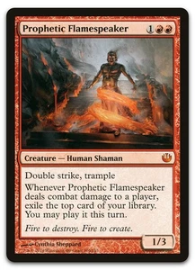Prophetic Flamespeaker #106 (NM) Journey Into Nyx JOU Magic MTG - Picture 1 of 2