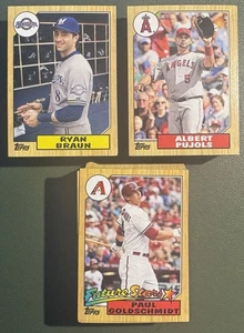 2012 Topps ‘87 Mini Complet Insert Set Series 1/2/Update #1-150 - Picture 1 of 1