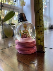 Tinker Bell sewing supplies Snowglobe - Picture 1 of 6