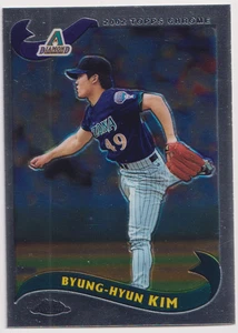 2002 Topps Chrome #209 Byung-Hyun Kim Arizona Diamondbacks - Picture 1 of 2