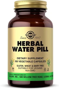 Pastilla de agua herbal Solgar 100 cápsulas vegetales - Imagen 1 de 1