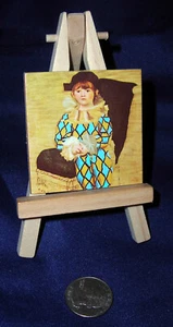 Pablo Picasso, The Son of the Artist in a Clown Suit, Mini-Art Print & Easel - Picture 1 of 1