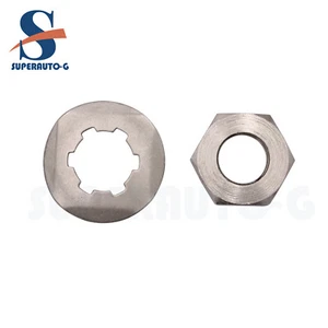 Front Sprocket Nut + Lock Washer Fit for 1987-2006 Yamaha Banshee 350 YFZ350 US - Picture 1 of 11