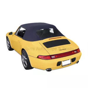 Fits: 1995-1998 Porsche 911 - Convertible Top, Blue Cloth - Bild 1 von 5