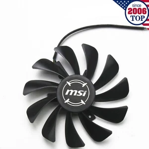Ventilateur refroidissement carte graphique pour MSI GTX1080Ti/1070/1060 RX470/480/570 PLA09215B12H - Photo 1/5