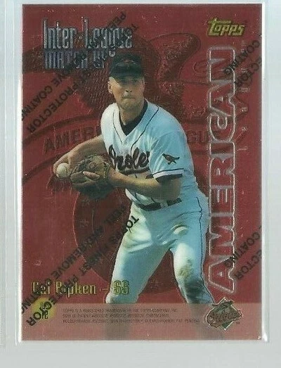1997 Topps Inter-League Finest #ILM12 Cal Ripken/Gregg Jefferies (ref 90076) - Image 1 of 1